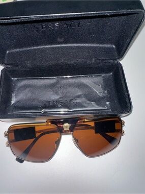 Versace Aviator Sunglasses